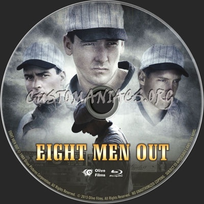 Eight Men Out (1988) blu-ray label