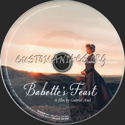 665 - Babette's Feast dvd label