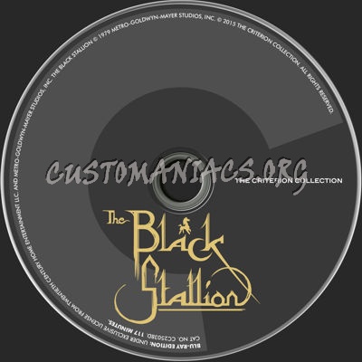 765 - The Black Stallion dvd label