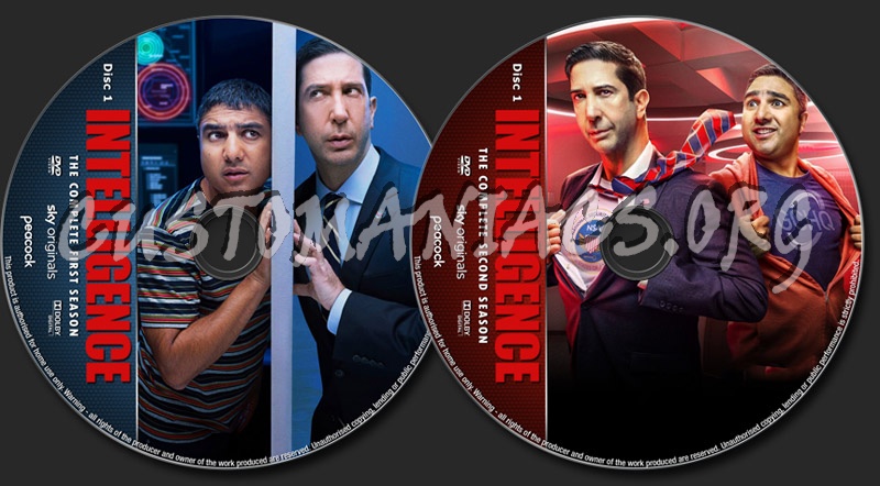 Intelligence Seasons 1-2 dvd label