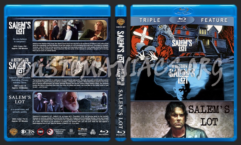 Salems Lot Triple Feature blu-ray cover