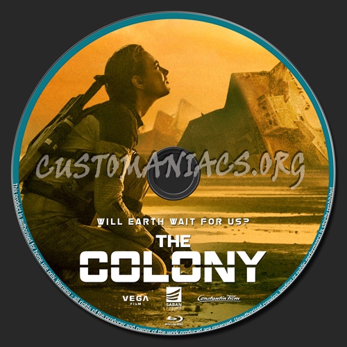 The Colony blu-ray label