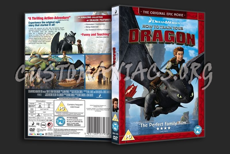 How to Train Your Dragon dvd cover