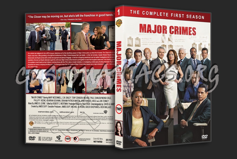 Major Crimes - The Complete Series dvd cover