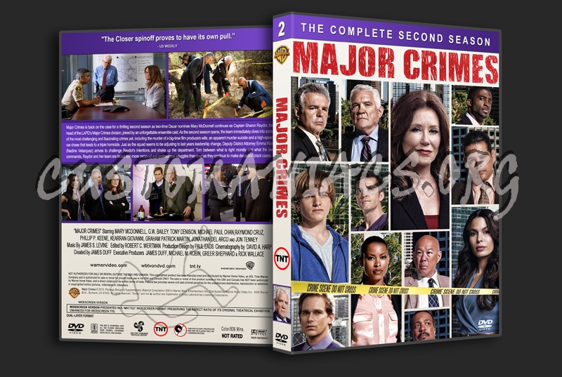 Major Crimes - The Complete Series dvd cover