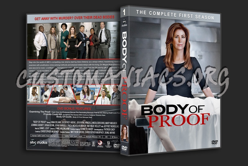 Body of Proof - Season 1 dvd cover