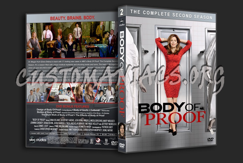 Body of Proof - Season 2 dvd cover