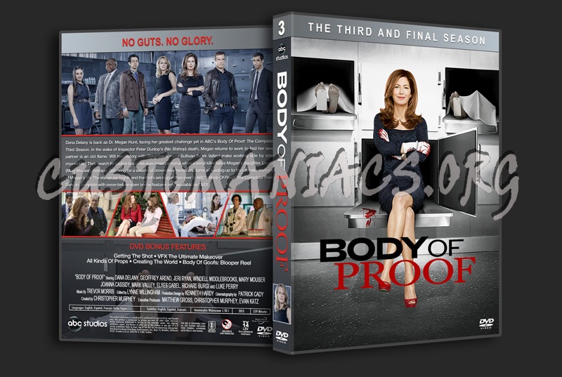 Body of Proof - Season 3 dvd cover