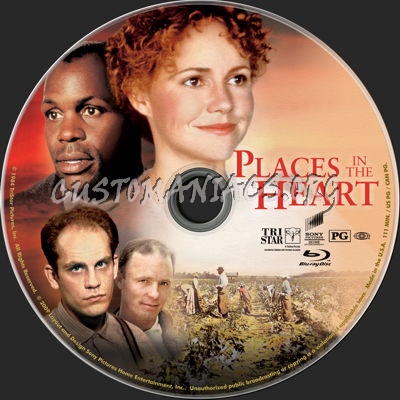 Places in the Heart (1984) blu-ray label