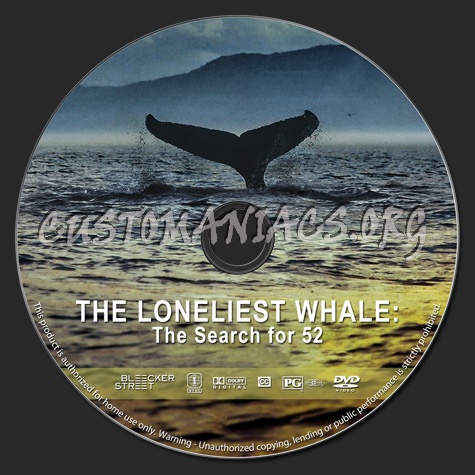 The Loneliest Whale dvd label