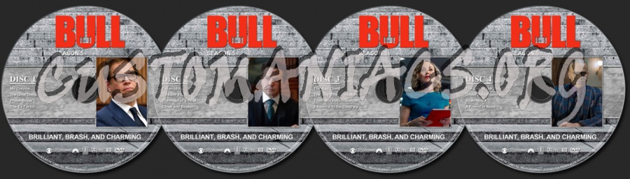 Bull - Season 5 dvd label