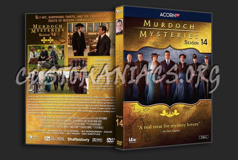 Murdoch Mysteries - Season 14 dvd cover