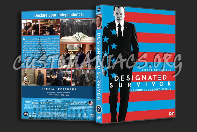 Designated Survivor - Season 2 dvd cover