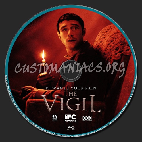 The Vigil blu-ray label