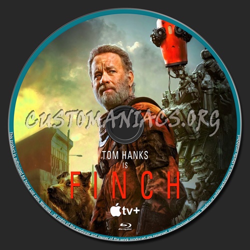 Finch blu-ray label