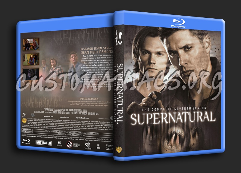 Supernatural Season 7 dvd cover