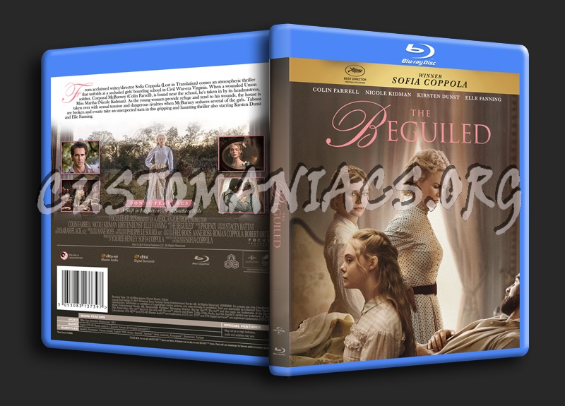 The Beguiled blu-ray cover