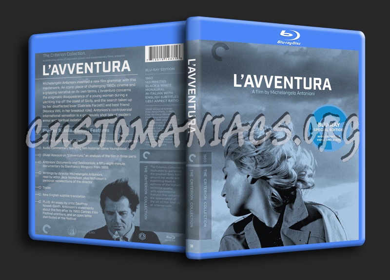 098 - L'Avventura dvd cover