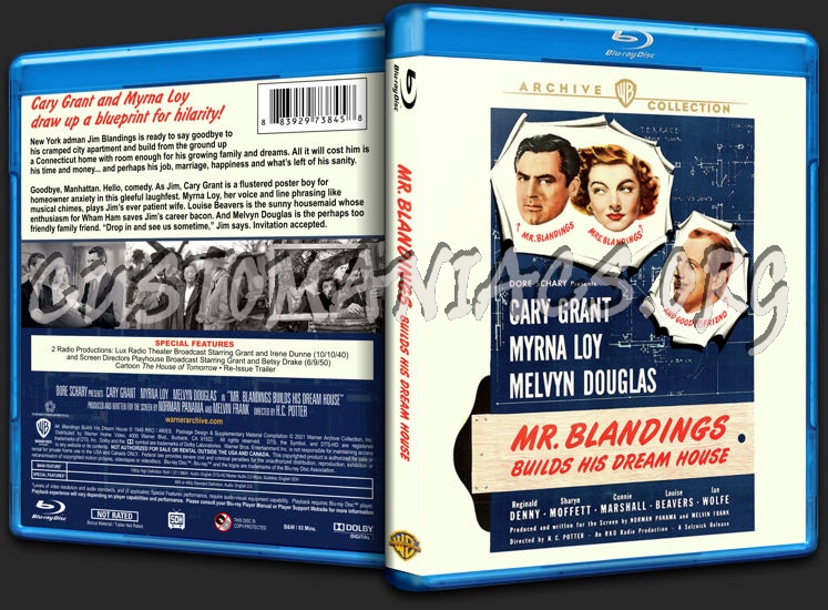 Mr Blandings Builds His Dream House (1948) blu-ray cover