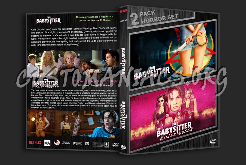 The Babysitter Double Feature dvd cover