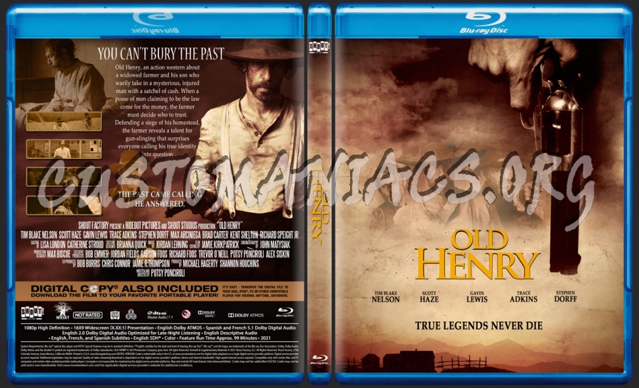 Old Henry blu-ray cover