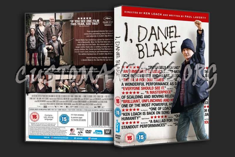 I, Daniel Blake dvd cover