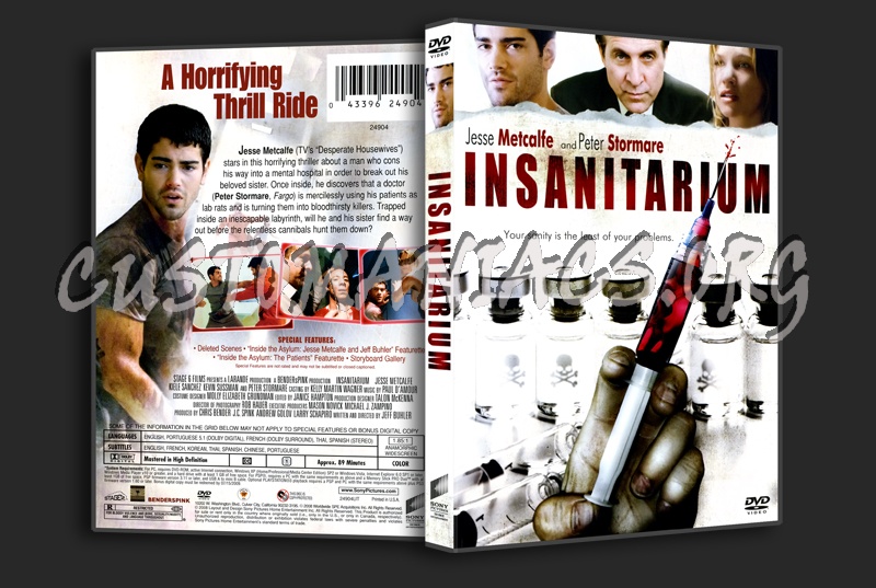 Insanitarium dvd cover