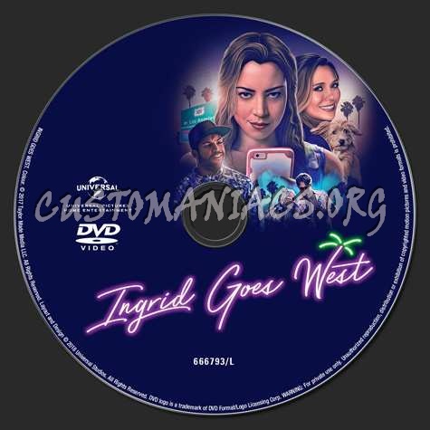 Ingrid Goes West dvd label