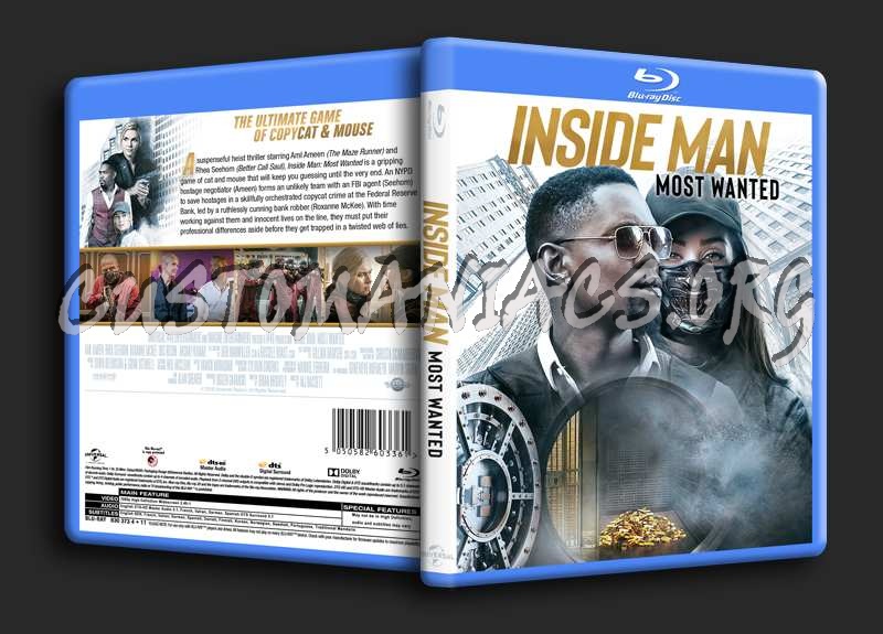 Inside Man Most Wanted blu-ray cover