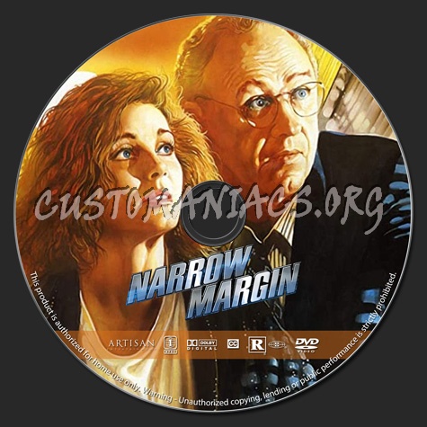 Narrow Margin dvd label