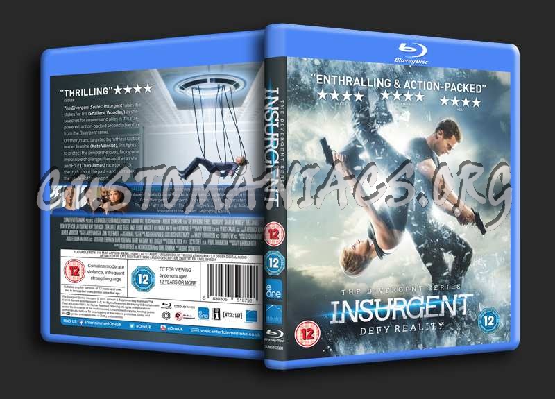 Insurgent blu-ray cover