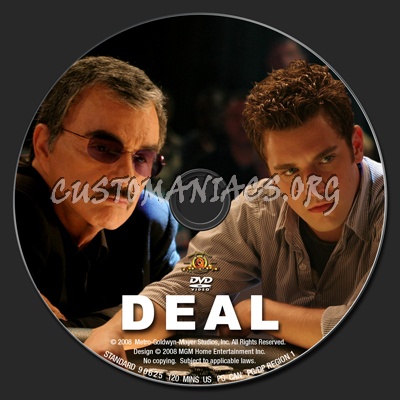 Deal dvd label