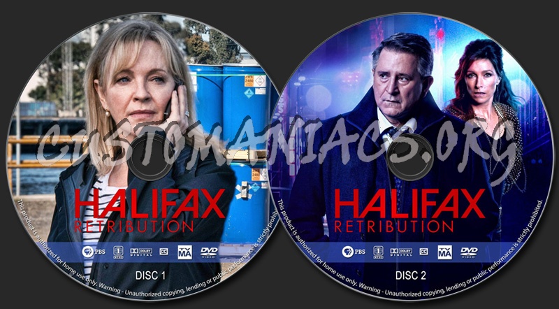 Halifax Retribution dvd label