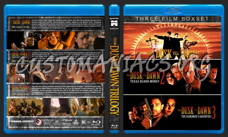 From Dusk Till Dawn Trilogy blu-ray cover