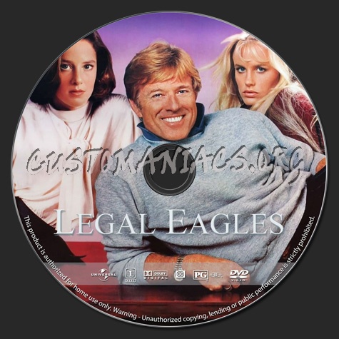 Legal Eagles dvd label