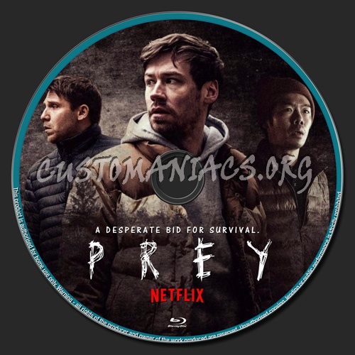 Prey blu-ray label