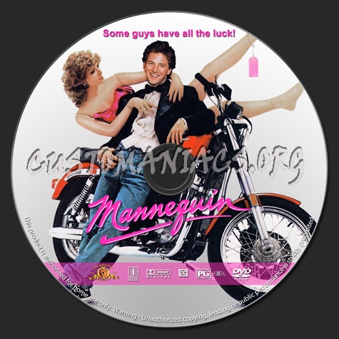 Mannequin dvd label