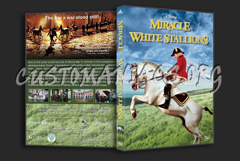 Miracle of the White Stallions dvd cover