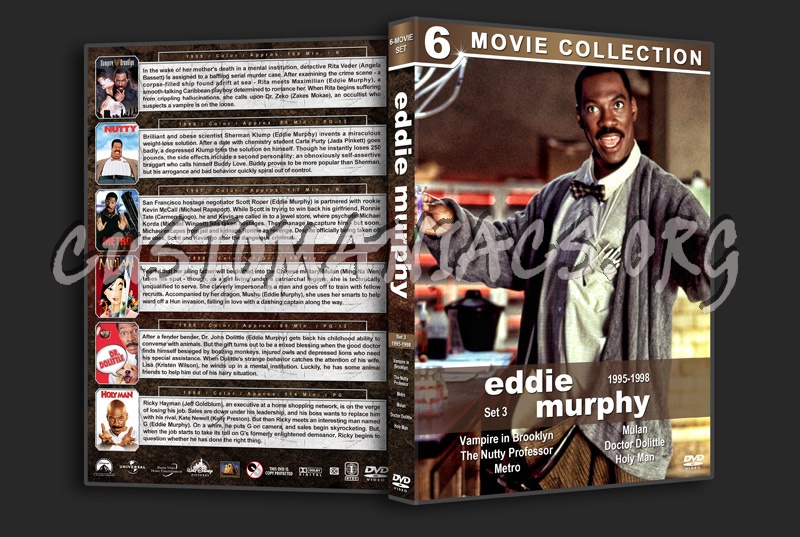 Eddie Murphy Filmography - Set 3 (1995-1998) dvd cover
