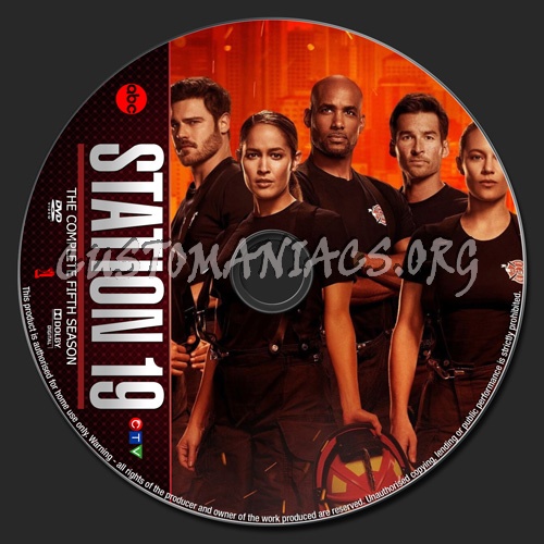 Station 19 Season 5 dvd label