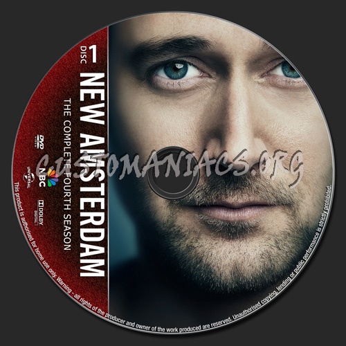 New Amsterdam Season 4 dvd label