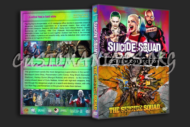 Suicide Squad Double Feature dvd cover