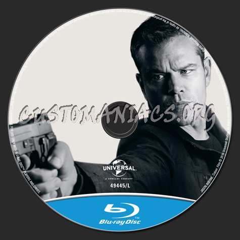 Jason Bourne blu-ray label