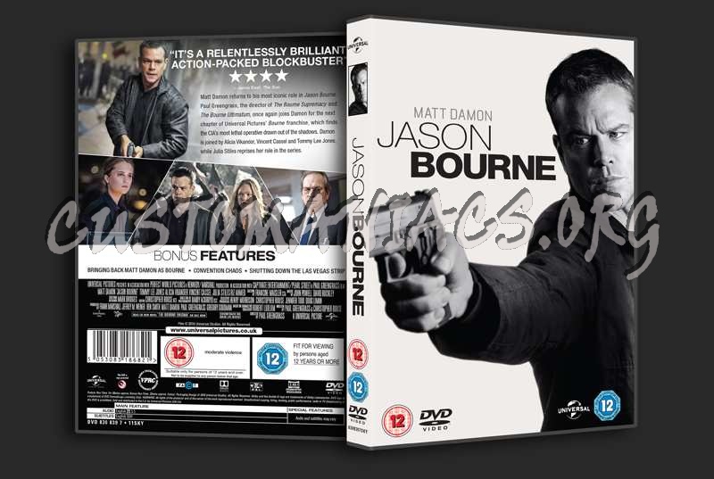 Jason Bourne dvd cover