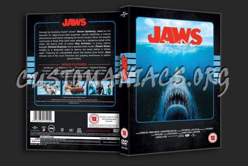 Jaws dvd cover