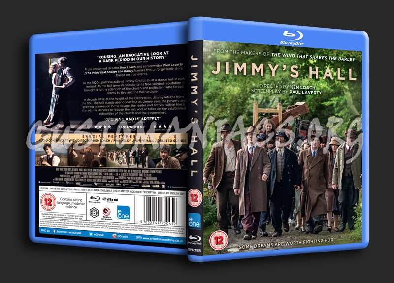 Jimmy's Hall blu-ray cover