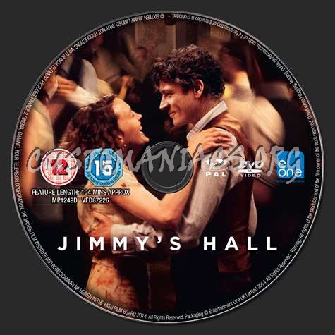 Jimmy's Hall dvd label