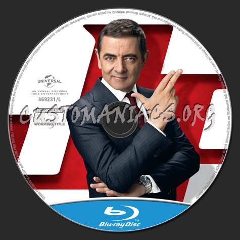 Johnny English Strikes Again blu-ray label