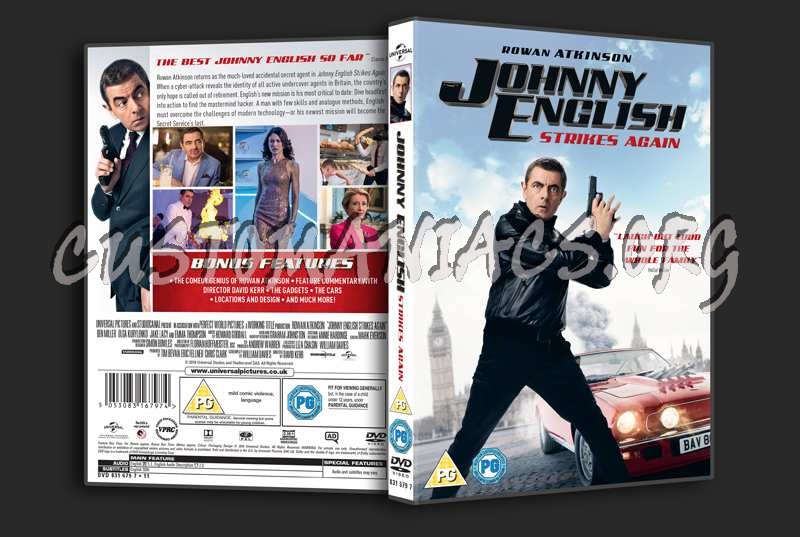 Johnny English Strikes Again dvd cover