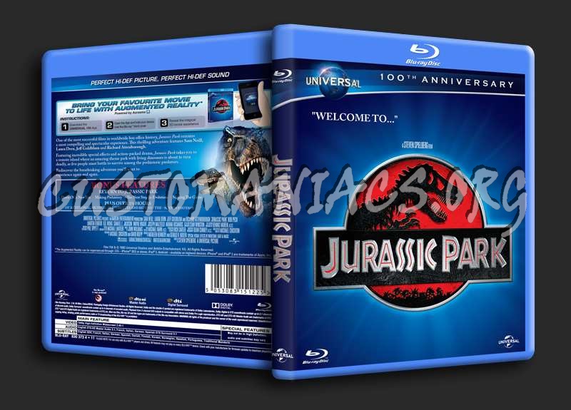 Jurassic Park 3 blu-ray cover